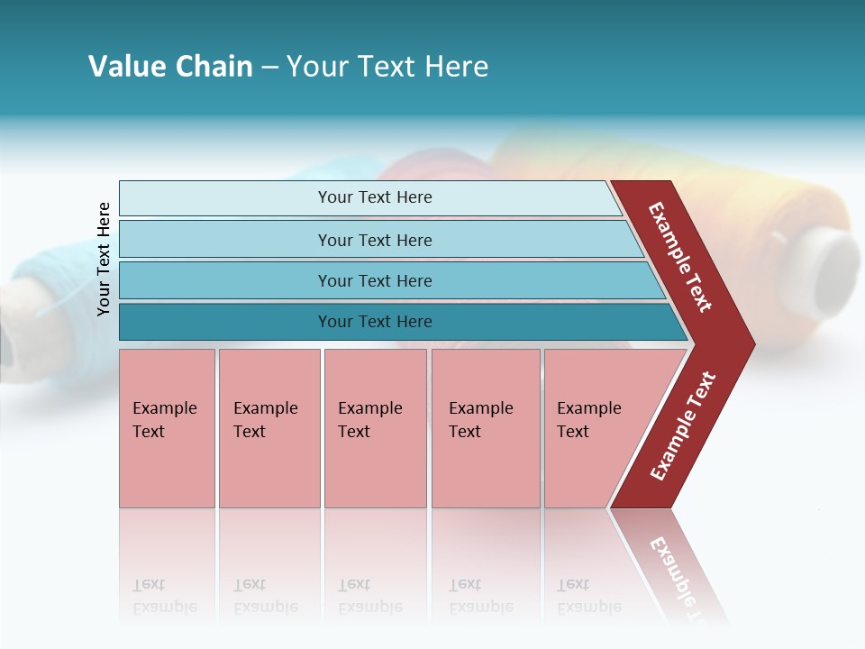 Scissors Patch Dressmaking PowerPoint Template
