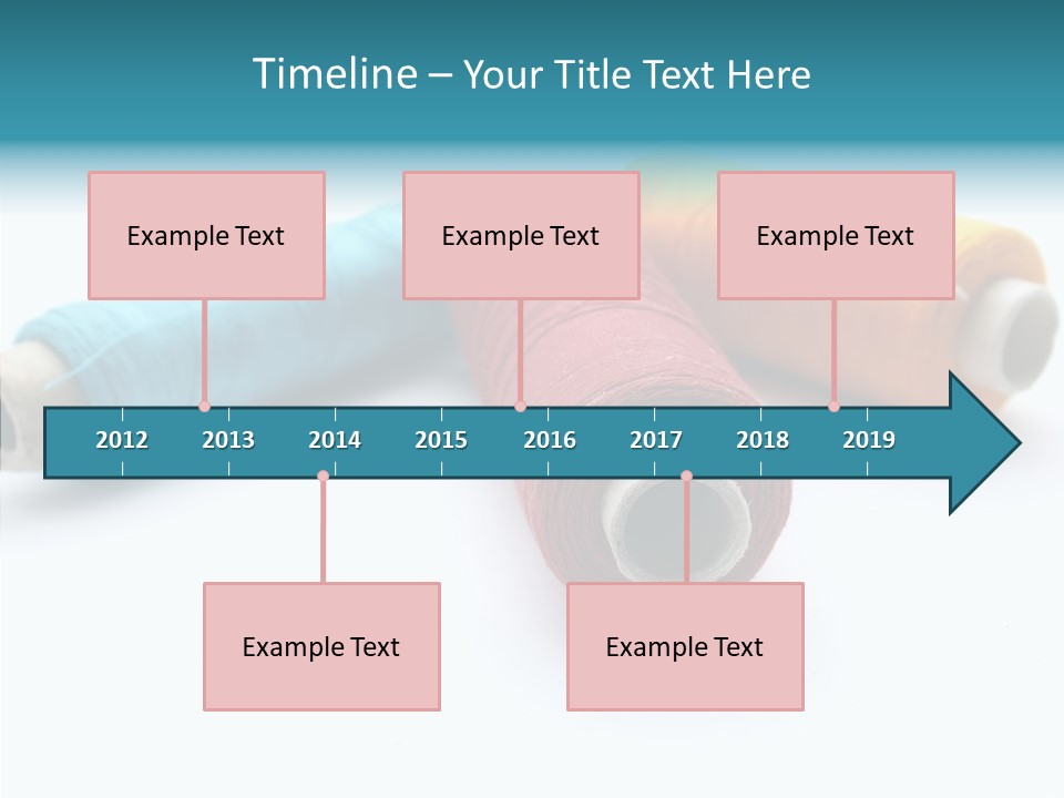 Scissors Patch Dressmaking PowerPoint Template