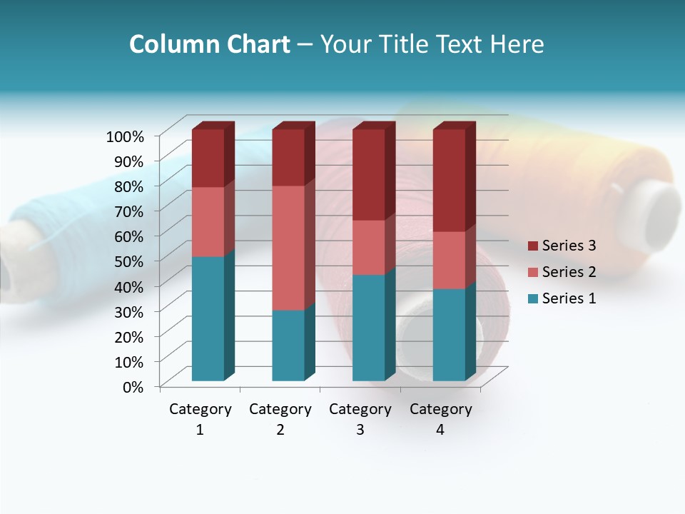Scissors Patch Dressmaking PowerPoint Template