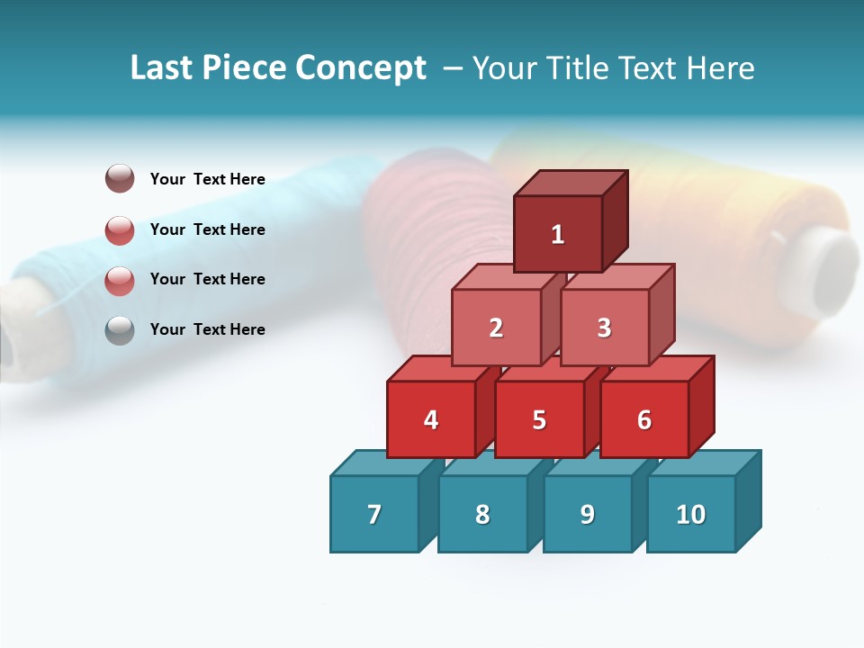 Scissors Patch Dressmaking PowerPoint Template