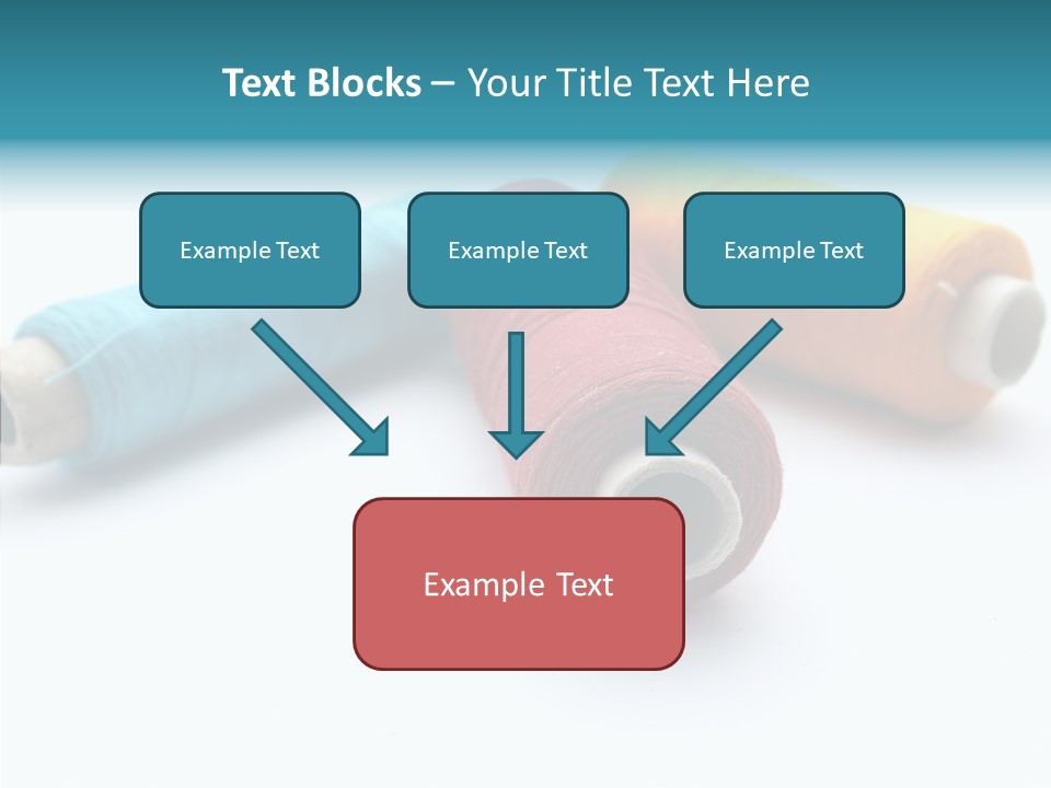 Scissors Patch Dressmaking PowerPoint Template