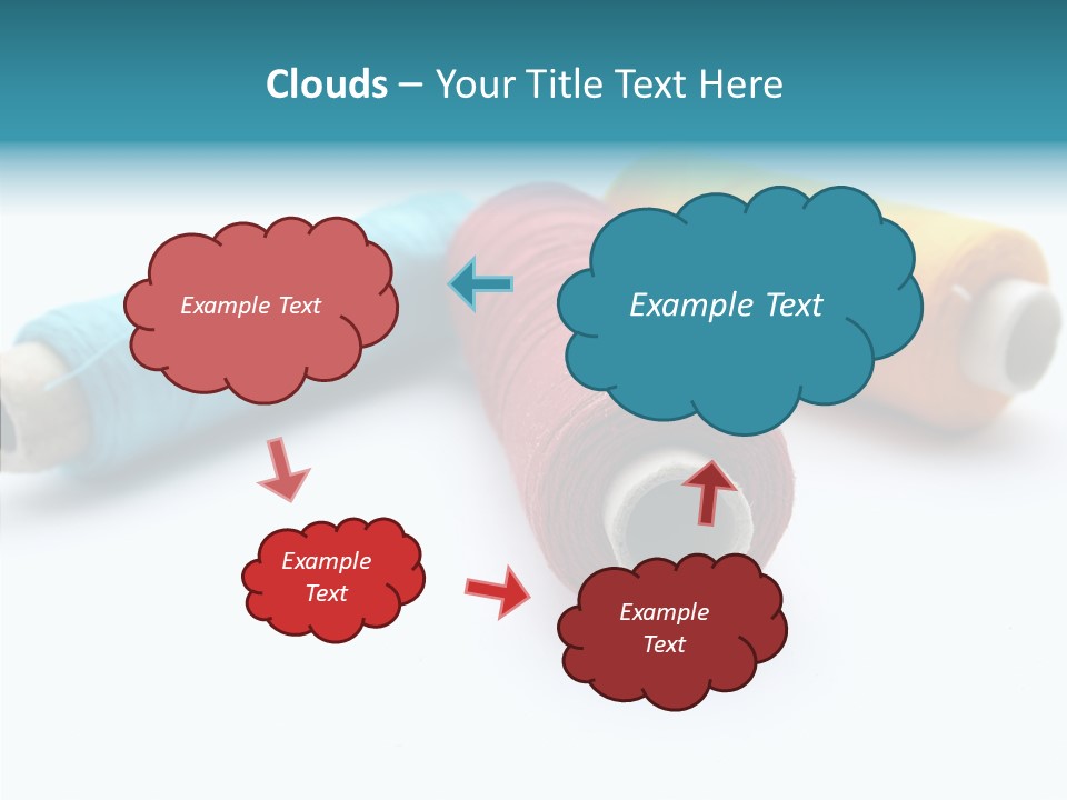 Scissors Patch Dressmaking PowerPoint Template