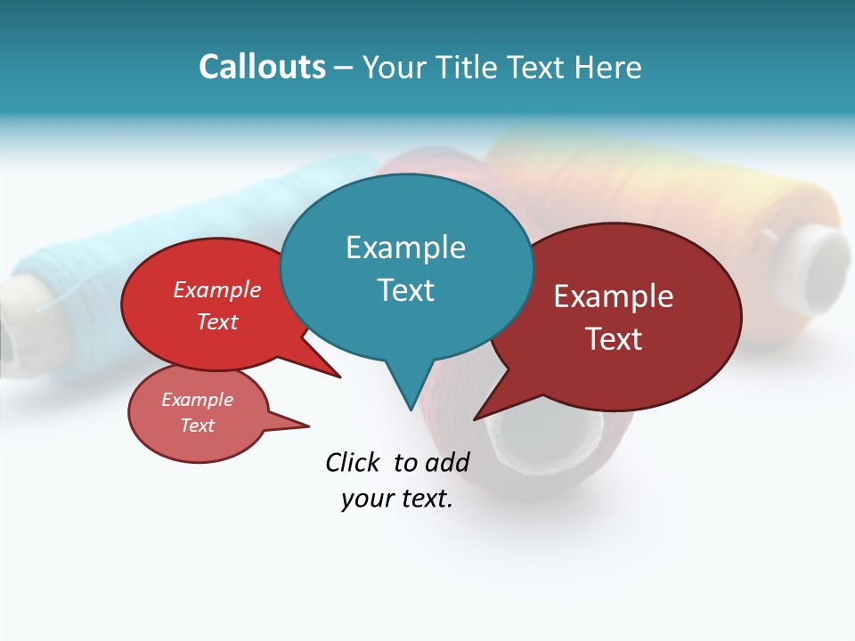Scissors Patch Dressmaking PowerPoint Template