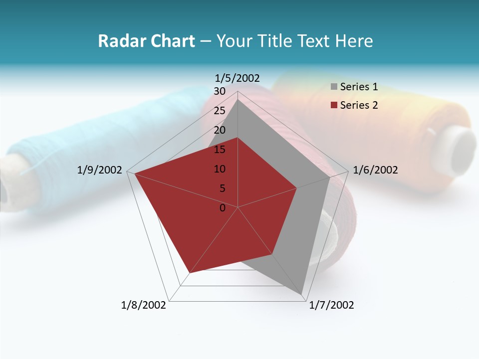 Scissors Patch Dressmaking PowerPoint Template