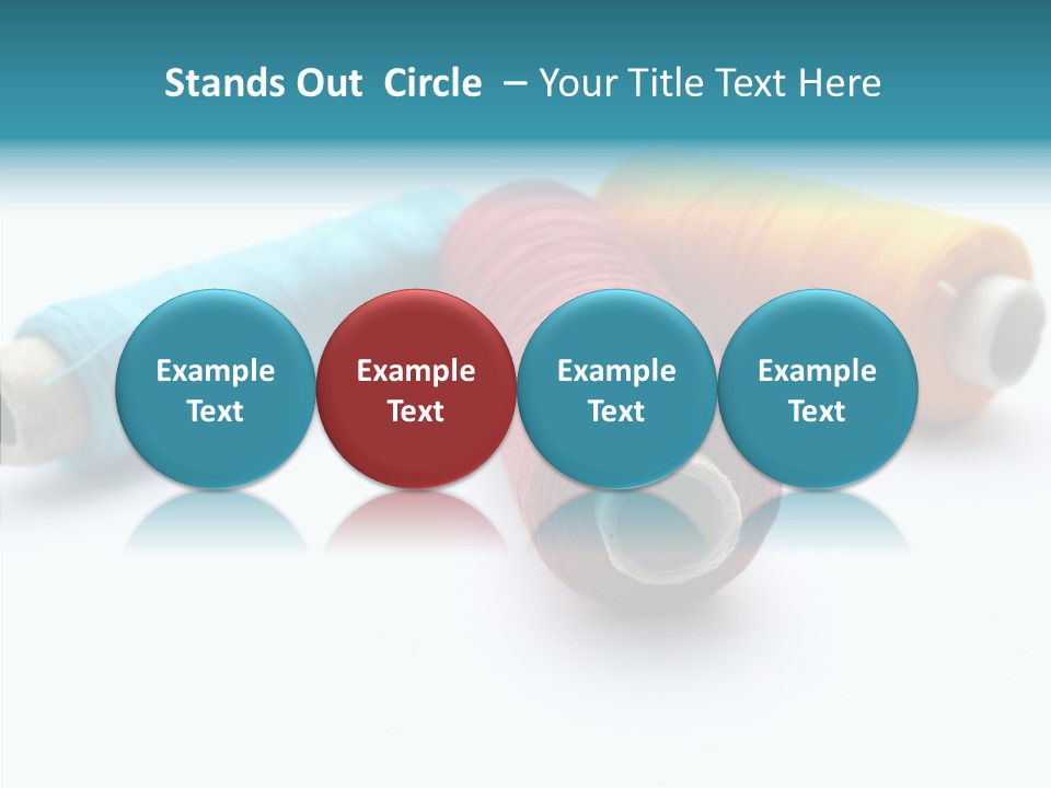 Scissors Patch Dressmaking PowerPoint Template