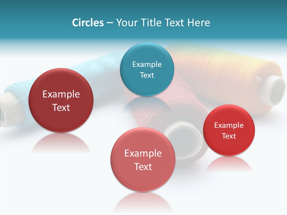 Scissors Patch Dressmaking PowerPoint Template