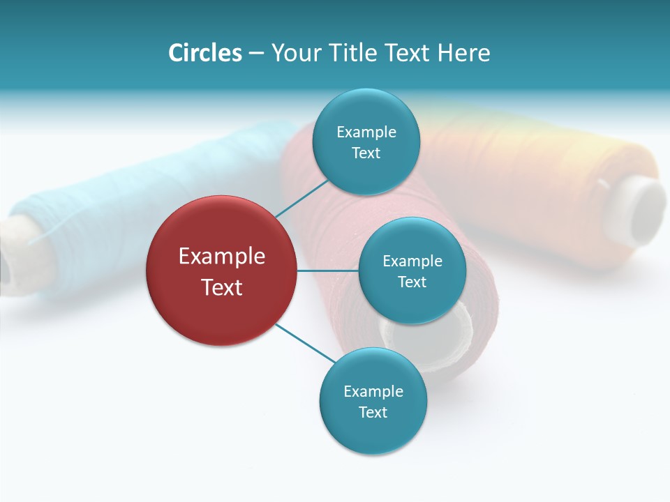 Scissors Patch Dressmaking PowerPoint Template