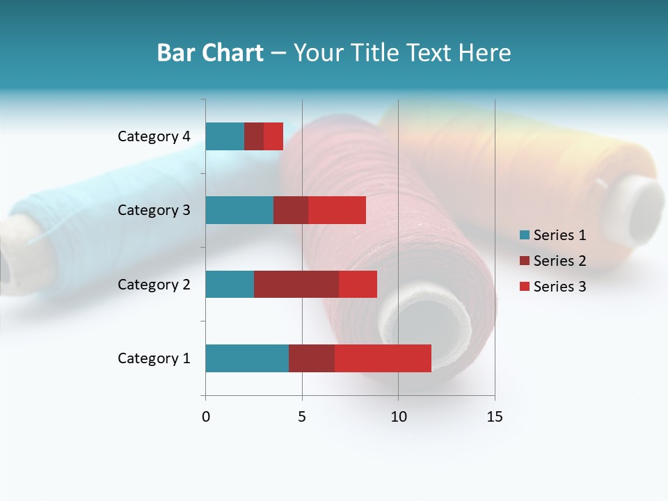 Scissors Patch Dressmaking PowerPoint Template