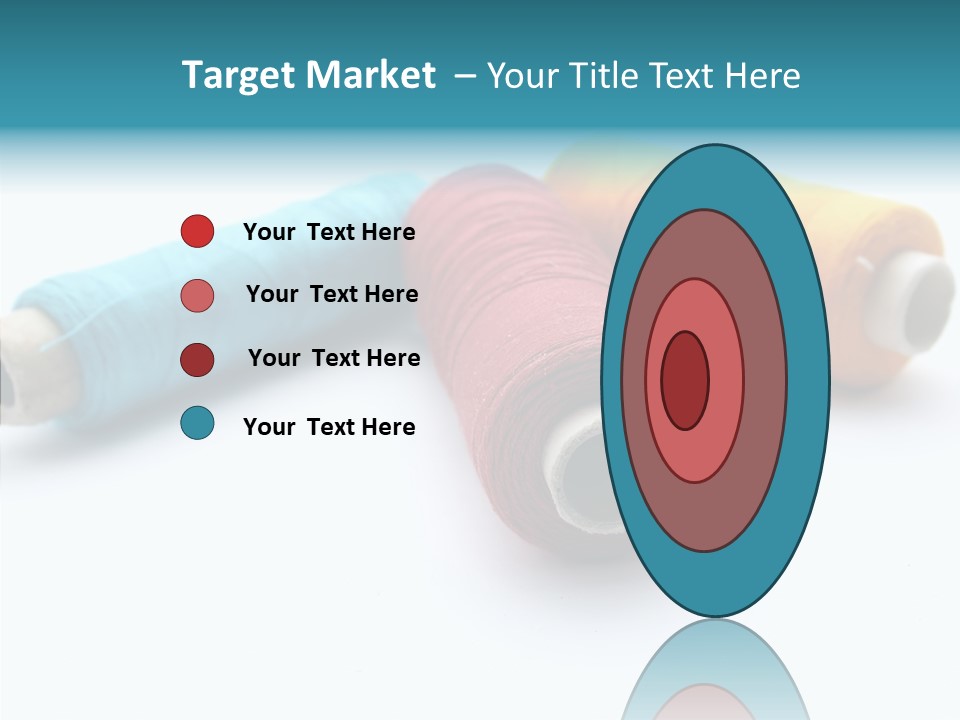 Scissors Patch Dressmaking PowerPoint Template