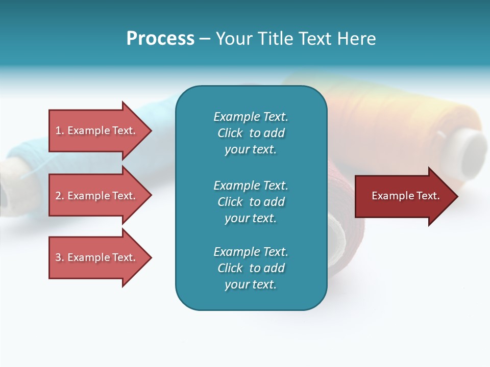 Scissors Patch Dressmaking PowerPoint Template