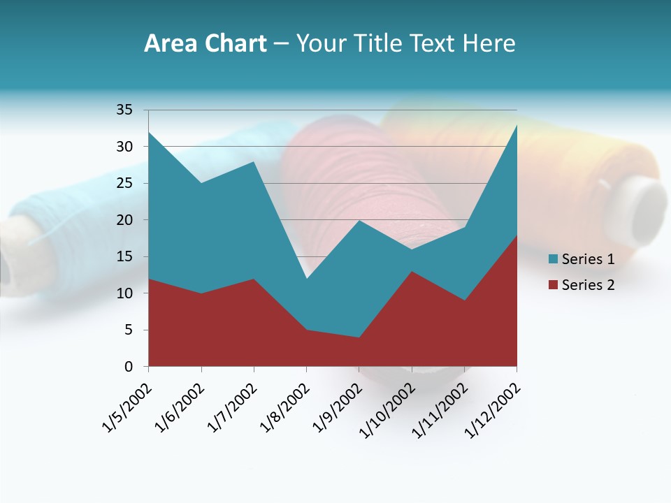 Scissors Patch Dressmaking PowerPoint Template