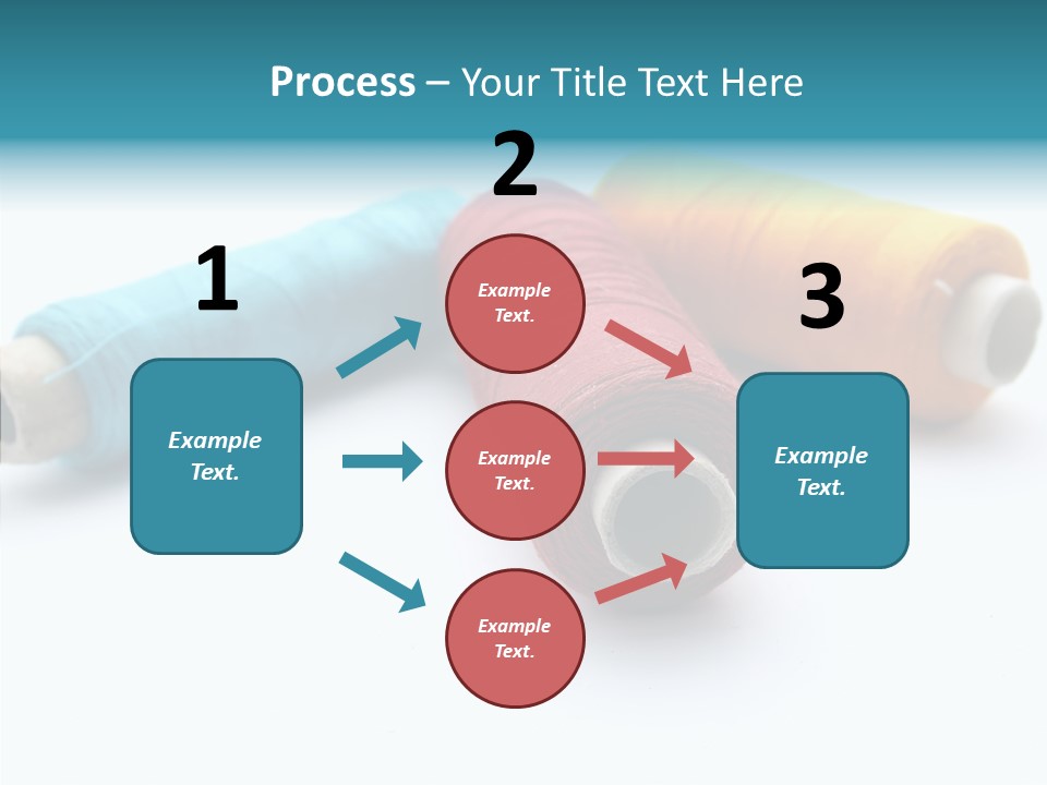 Scissors Patch Dressmaking PowerPoint Template
