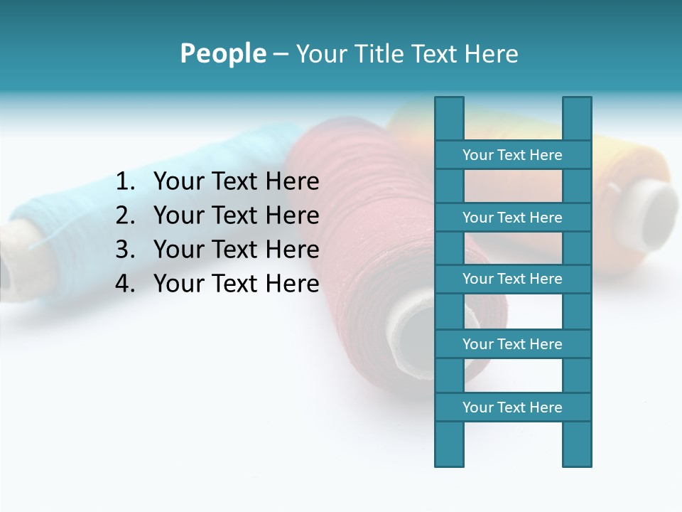 Scissors Patch Dressmaking PowerPoint Template