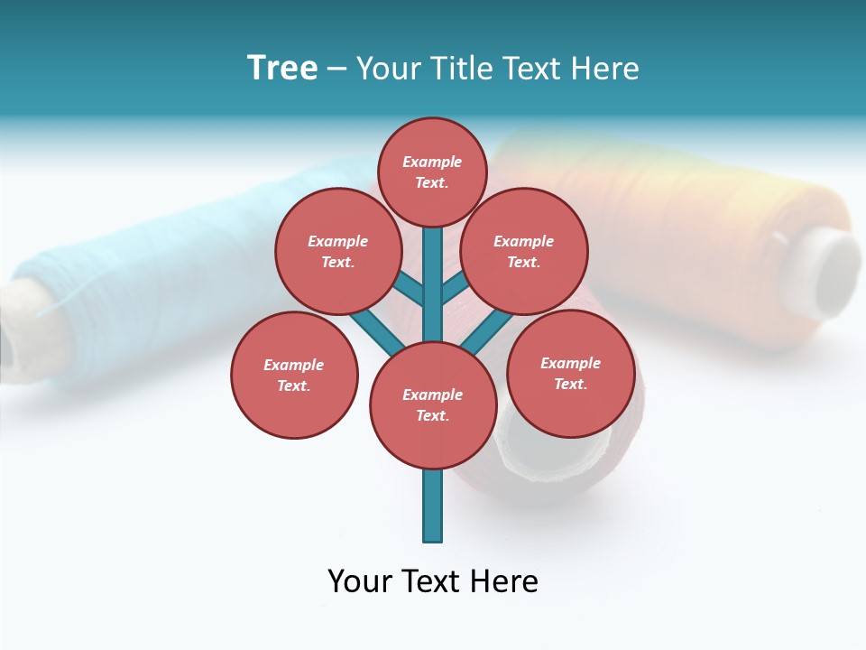 Scissors Patch Dressmaking PowerPoint Template