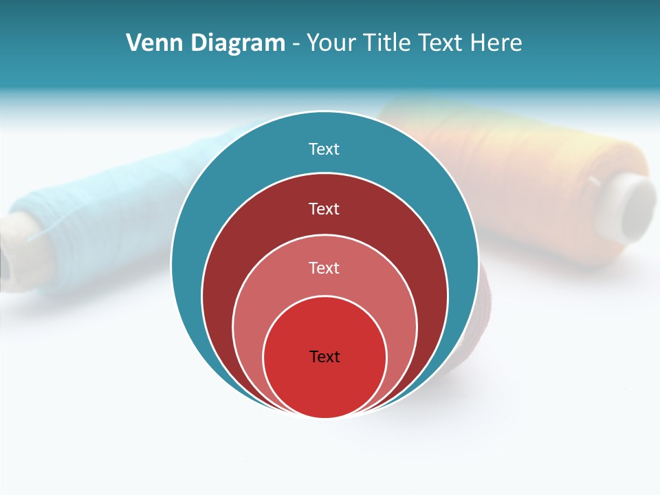 Scissors Patch Dressmaking PowerPoint Template