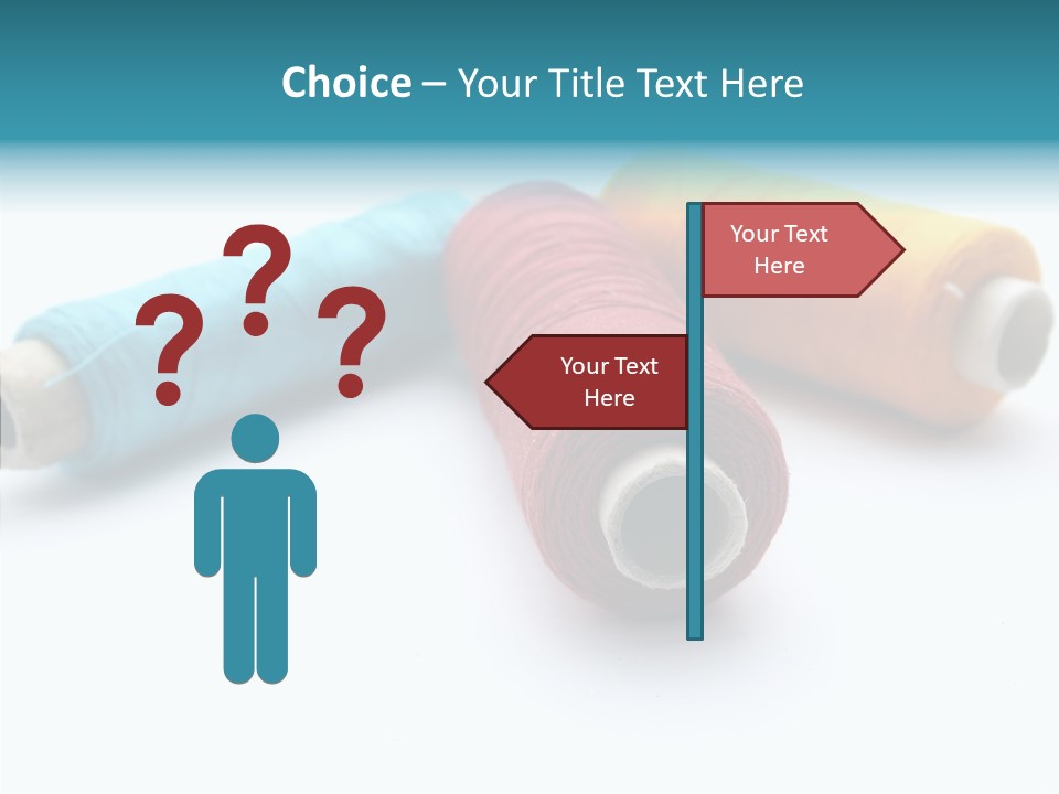 Scissors Patch Dressmaking PowerPoint Template