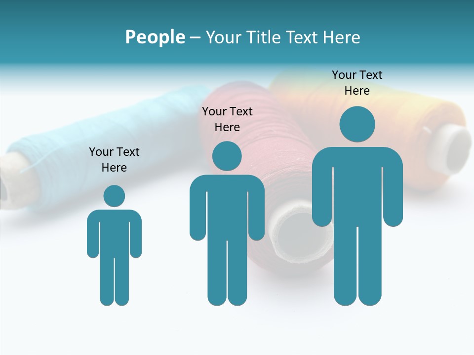 Scissors Patch Dressmaking PowerPoint Template