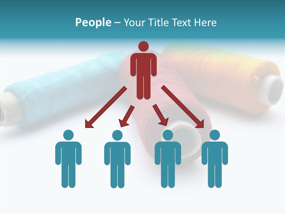 Scissors Patch Dressmaking PowerPoint Template