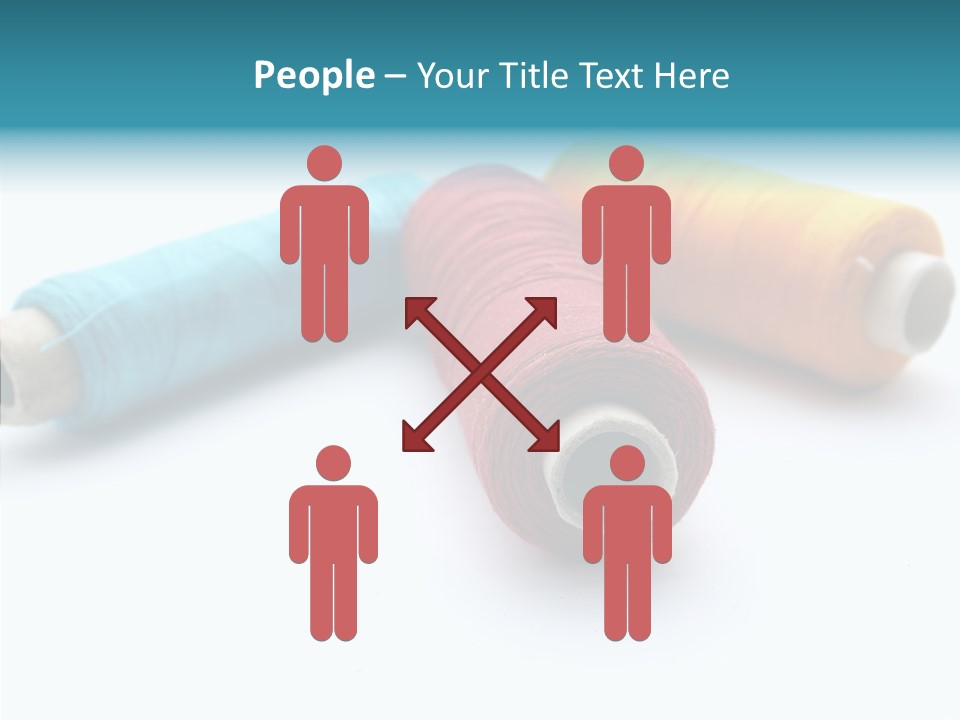 Scissors Patch Dressmaking PowerPoint Template