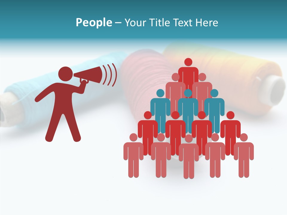 Scissors Patch Dressmaking PowerPoint Template