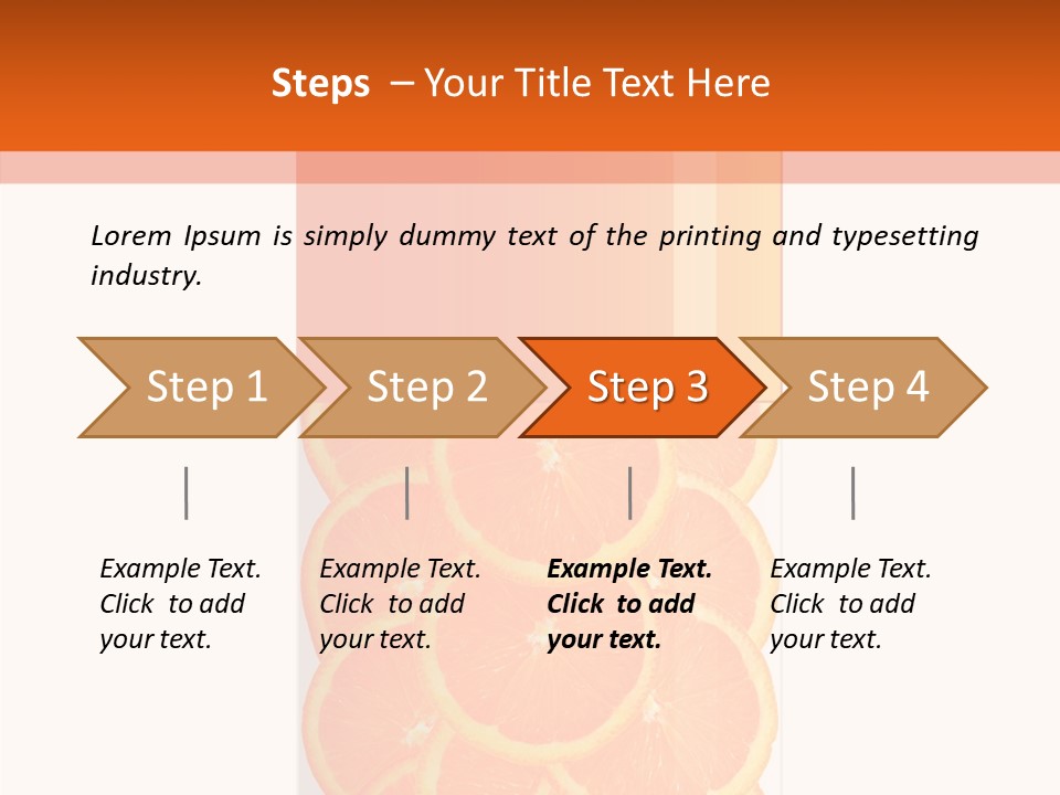 Writing Chair Per On PowerPoint Template