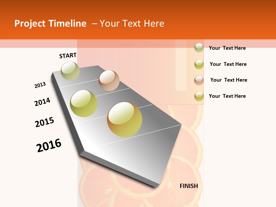 Writing Chair Per On PowerPoint Template