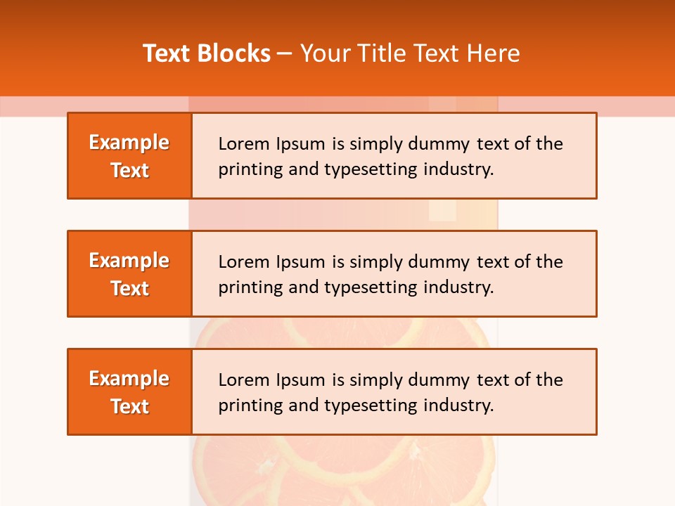 Writing Chair Per On PowerPoint Template
