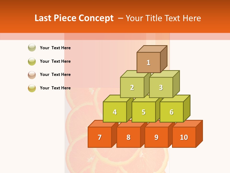Writing Chair Per On PowerPoint Template