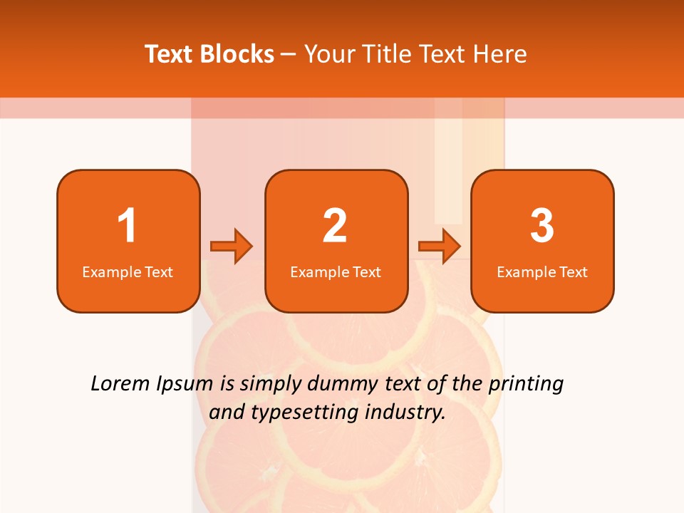 Writing Chair Per On PowerPoint Template