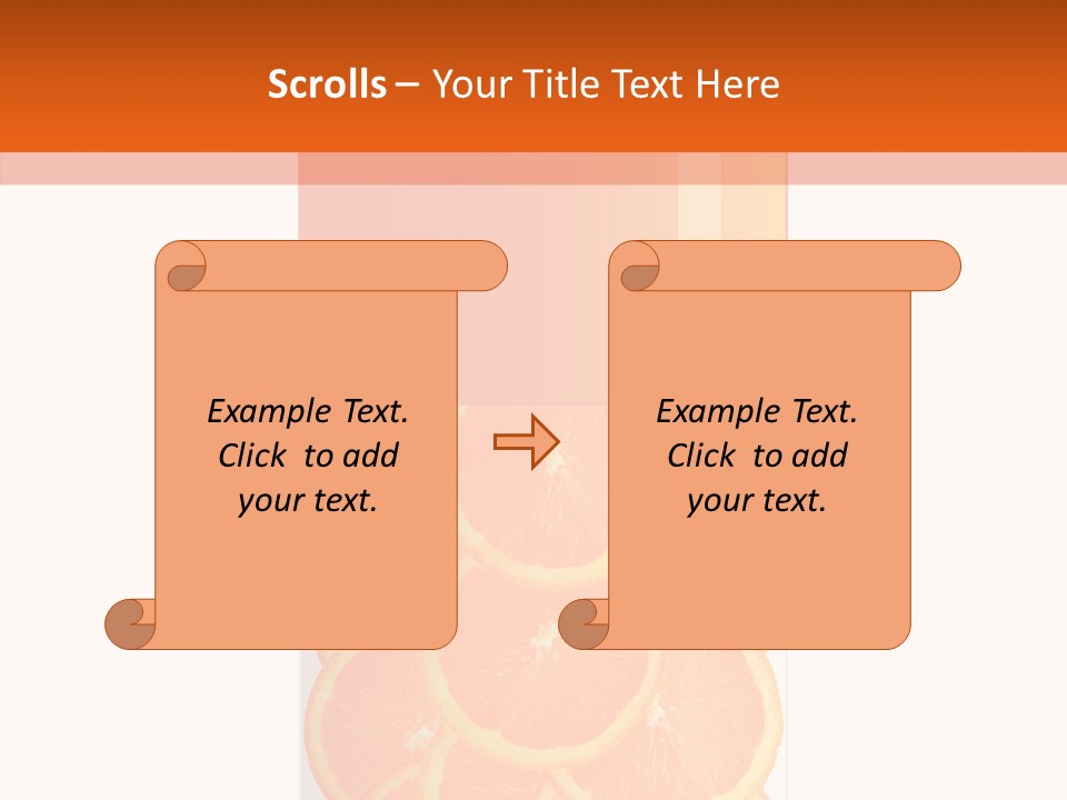 Writing Chair Per On PowerPoint Template