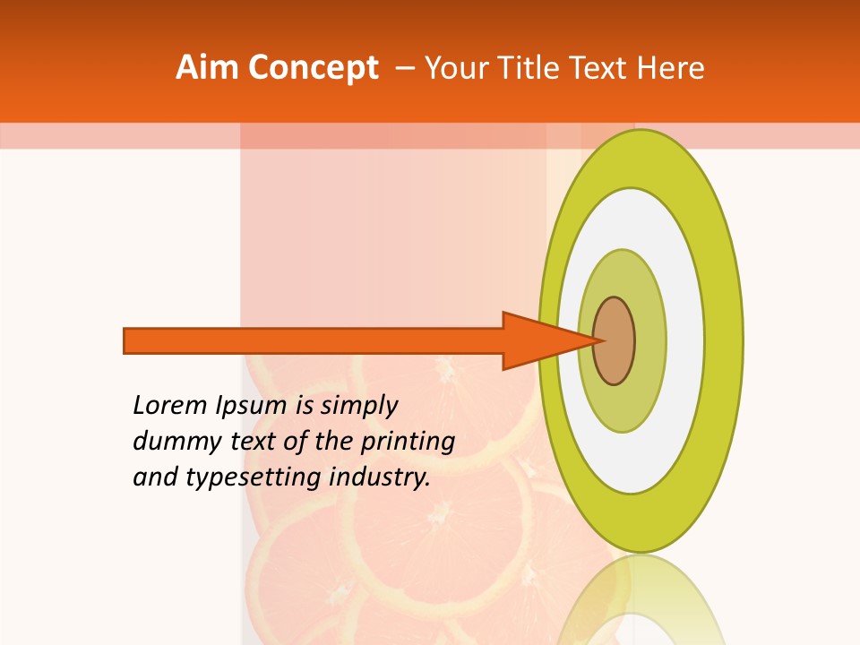 Writing Chair Per On PowerPoint Template