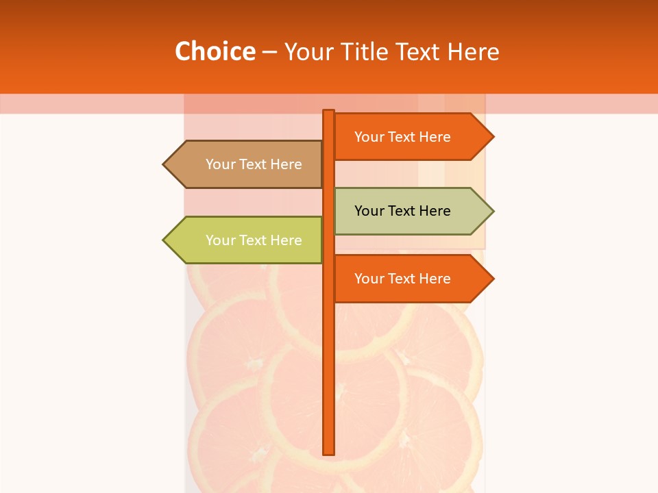 Writing Chair Per On PowerPoint Template
