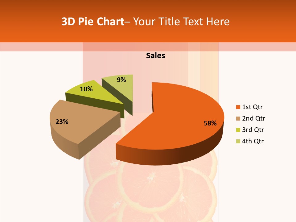Writing Chair Per On PowerPoint Template