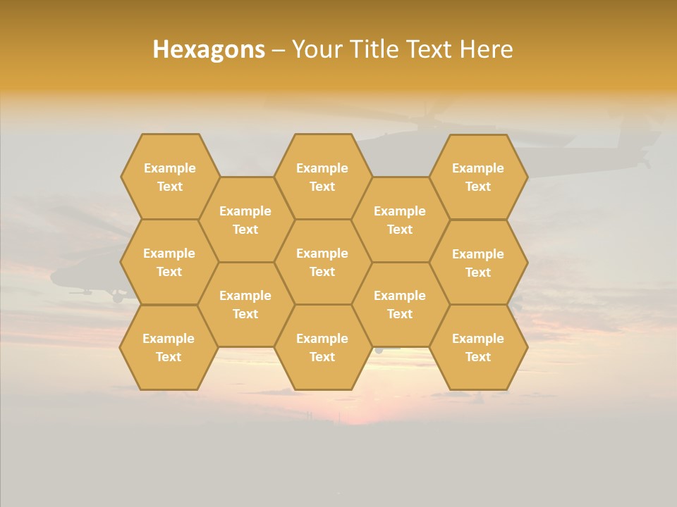 Cockpit Apache Explosive PowerPoint Template