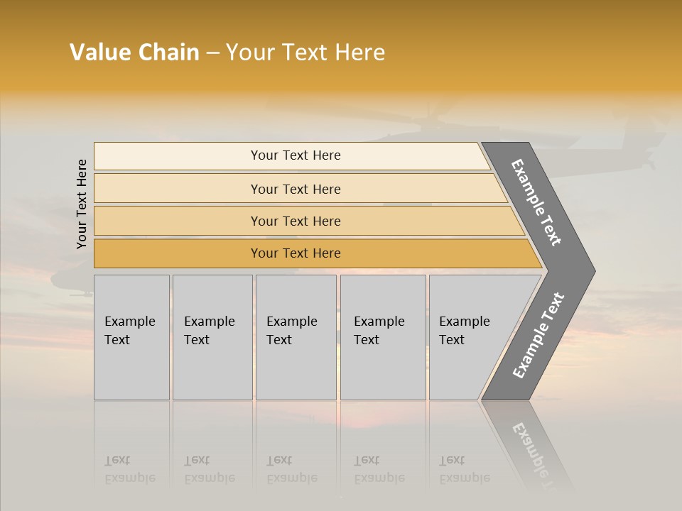 Cockpit Apache Explosive PowerPoint Template