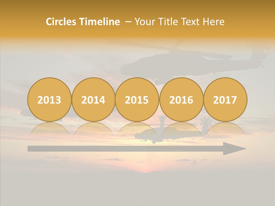 Cockpit Apache Explosive PowerPoint Template