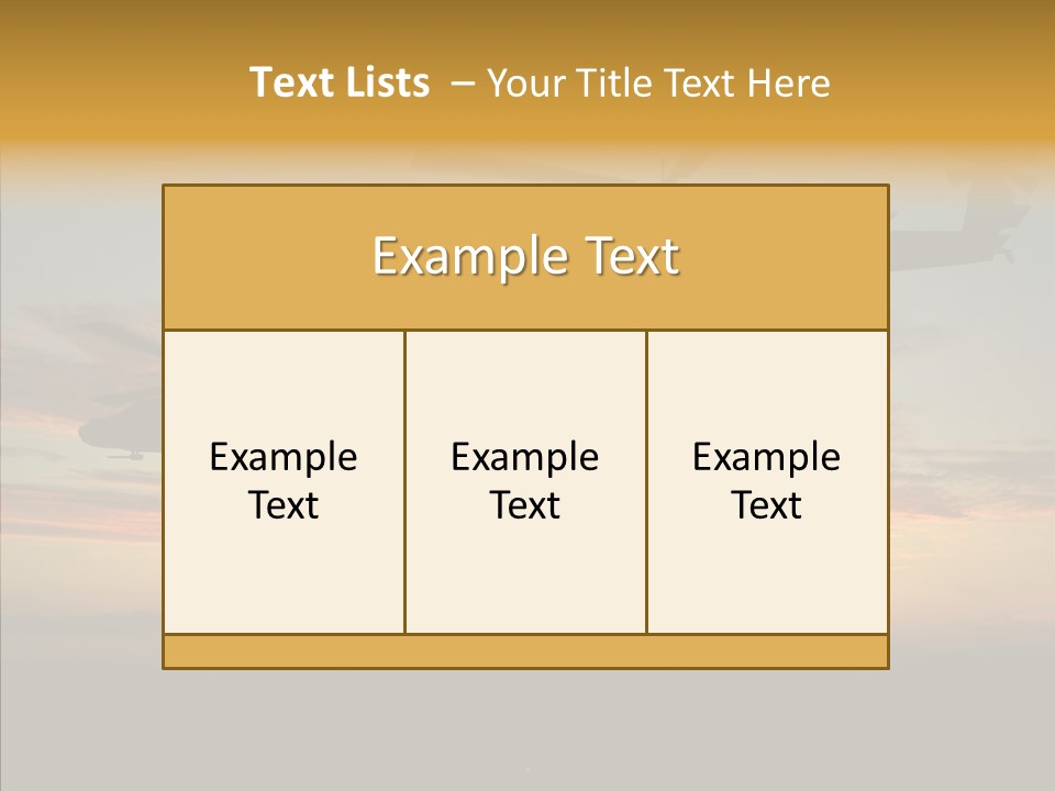 Cockpit Apache Explosive PowerPoint Template