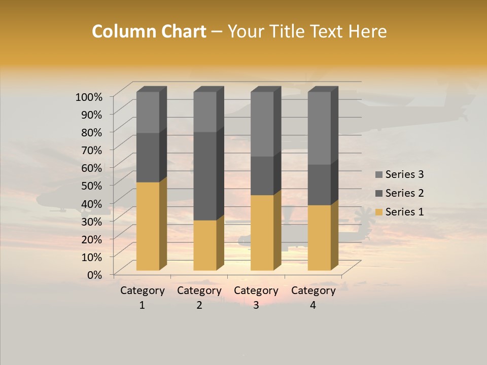 Cockpit Apache Explosive PowerPoint Template