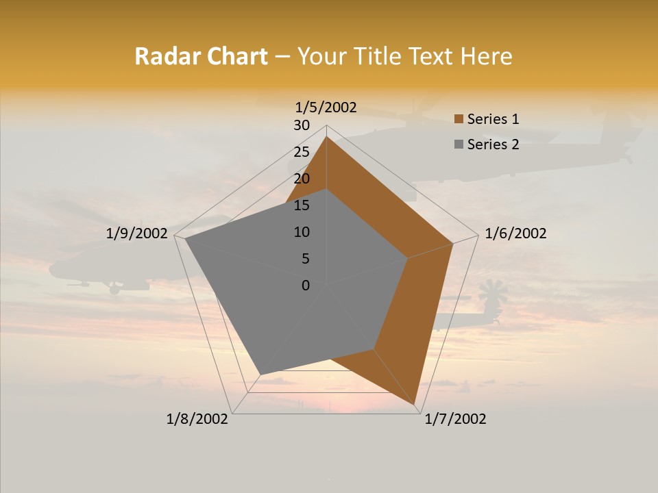 Cockpit Apache Explosive PowerPoint Template