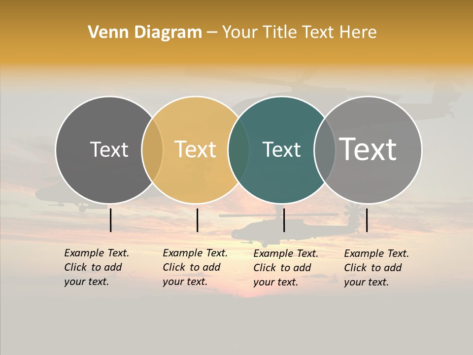 Cockpit Apache Explosive PowerPoint Template