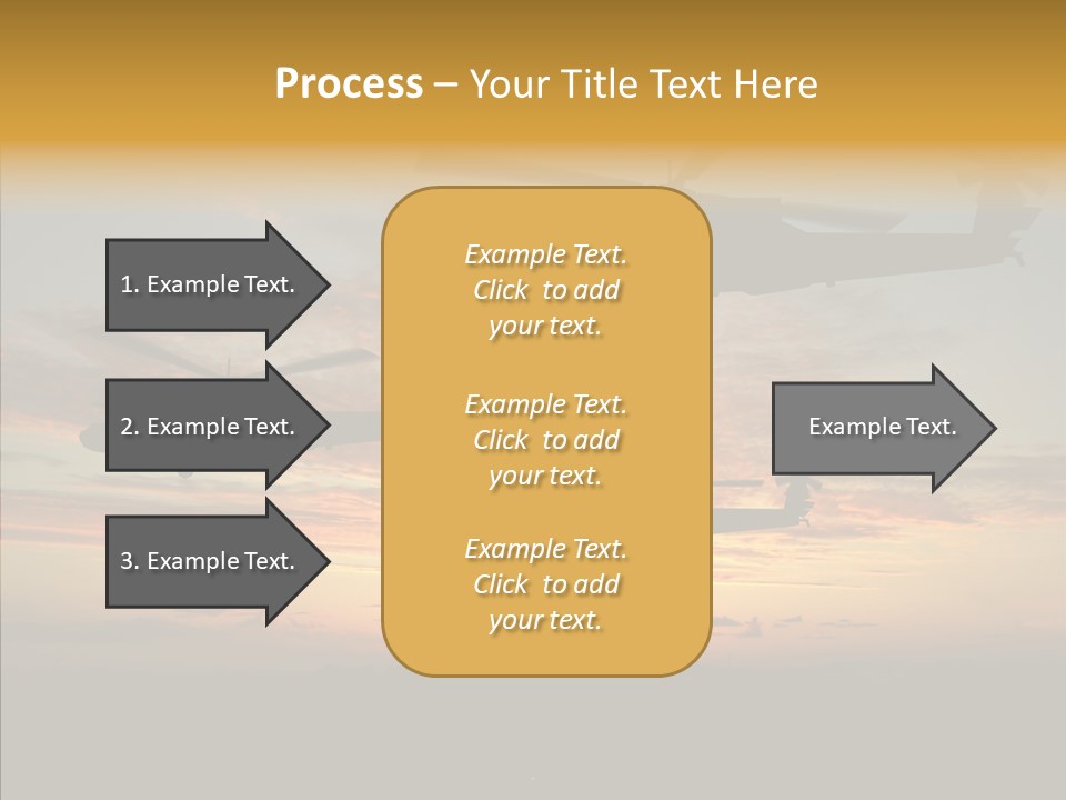 Cockpit Apache Explosive PowerPoint Template