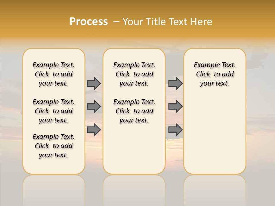 Cockpit Apache Explosive PowerPoint Template