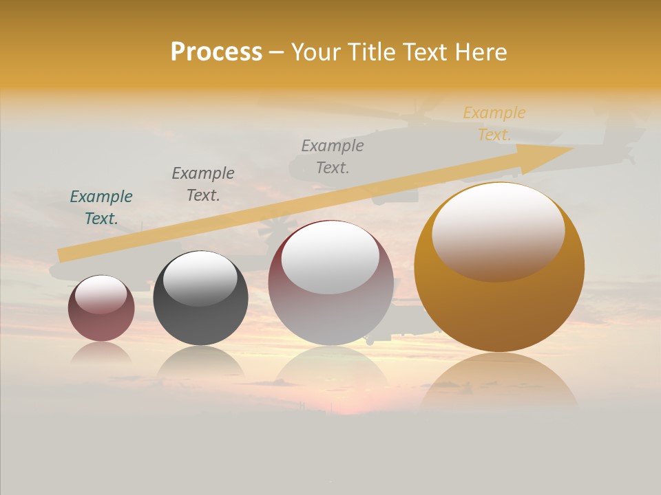 Cockpit Apache Explosive PowerPoint Template