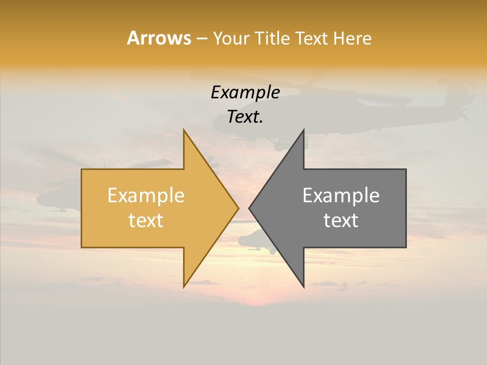 Cockpit Apache Explosive PowerPoint Template