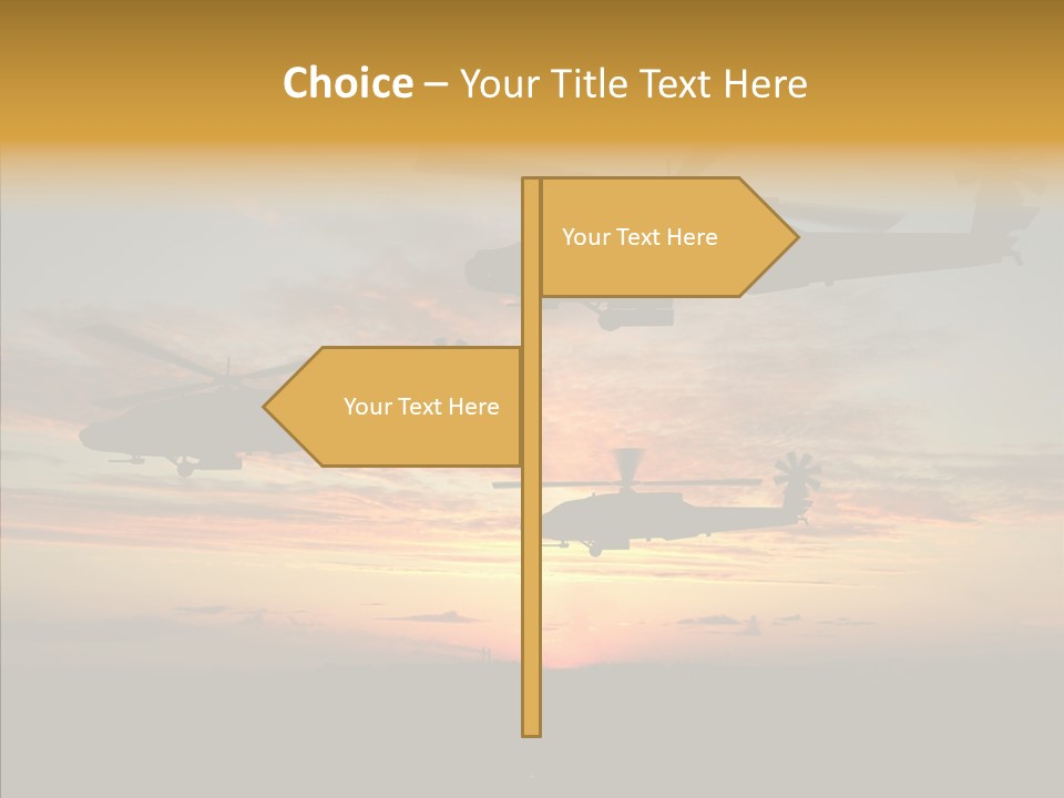 Cockpit Apache Explosive PowerPoint Template