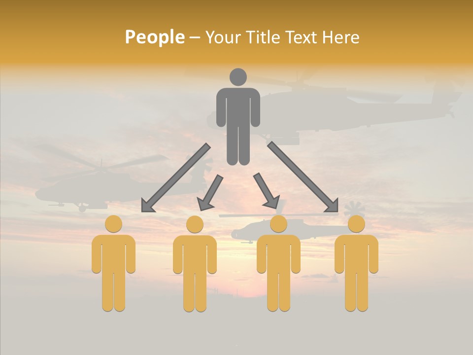 Cockpit Apache Explosive PowerPoint Template