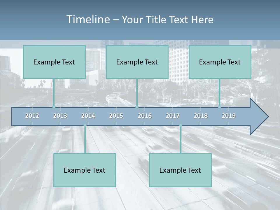 Drive Travel Traffic PowerPoint Template