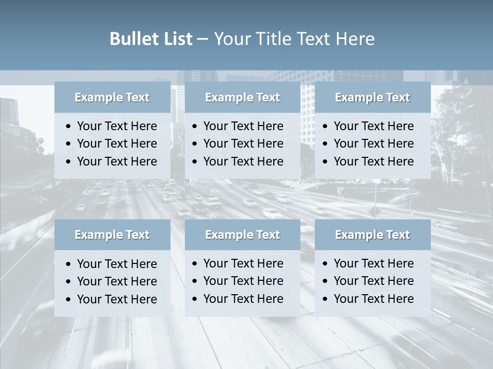 Drive Travel Traffic PowerPoint Template