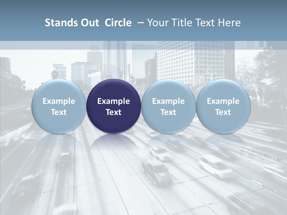 Drive Travel Traffic PowerPoint Template