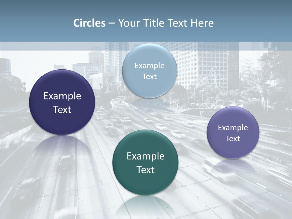 Drive Travel Traffic PowerPoint Template